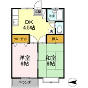 スイートホーム平成の間取り画像