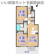 サウスヒルズⅡの間取り画像