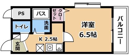 マンションM＆Mの間取り画像