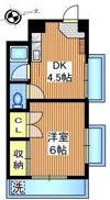 大久保ハイツの間取り画像