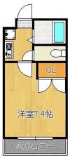 ラビータ本城 A棟の間取り画像