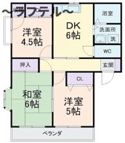 エクセレンス石井Aの間取り画像