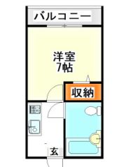 APAHOME飯塚Ⅰの間取り画像