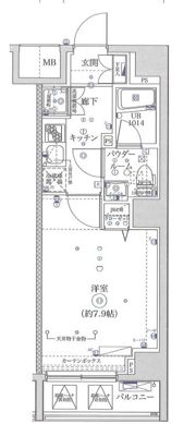 SQUARE CITY YOKOHAMA SHINKOYASUの間取り画像