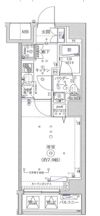 SQUARE CITY YOKOHAMA SHINKOYASUの間取り画像