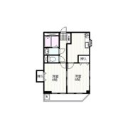 横山ハイツⅡの間取り画像