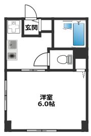 峰住吉ハイツの間取り画像
