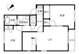 シェモア伏見Ⅲの間取り画像