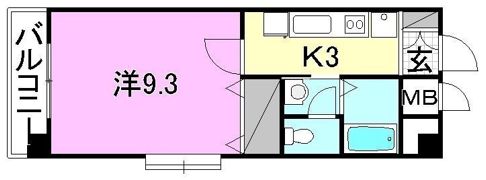 フォルテ竹原の間取り画像