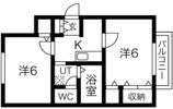リバーサイド山手B棟の間取り画像