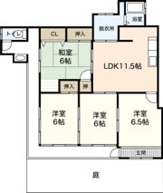 土鼻耕司借家の間取り画像
