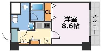 モンサンミッシェル北浜の間取り画像
