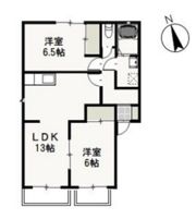 コーポ柴 Bの間取り画像