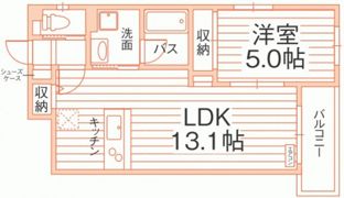 シリウス・Tの間取り画像