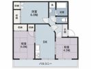 JOY リーフ 若草の間取り画像