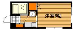 メリーハイツの間取り画像