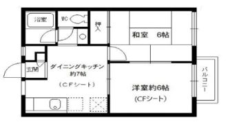 フジ京橋ハイツの間取り画像