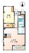 グレイス高塚の間取り画像