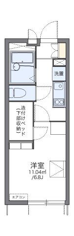 レオパレスKOEMON Ⅰの間取り画像