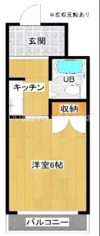 キングコーポ堂山の間取り画像