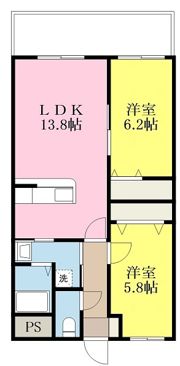 ブライムボォウレジデンス C棟の間取り画像