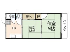 浜本マンションの間取り画像