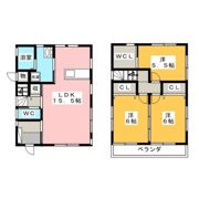 中仙道戸建EASTの間取り画像