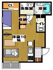 グランジ・ベアⅡの間取り画像