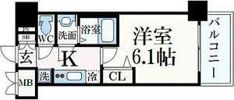 プレサンス THE MOTOYAMAの間取り画像