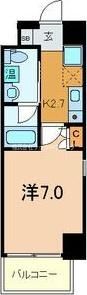 パウゼ東天満の間取り画像