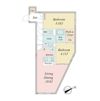 LiveFlat不動前の間取り画像