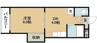 メゾンリッシュ西船橋の間取り画像