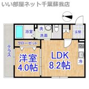 Ajour蘇我03の間取り画像