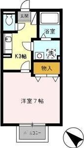 プリシェール元八事の間取り画像