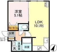 ブリエ・アサヒの間取り画像