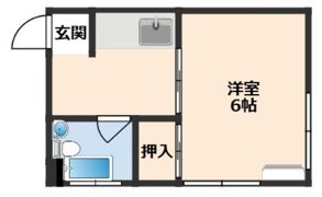 Creek三滝公園の間取り画像