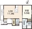 メゾンK・Hの間取り画像