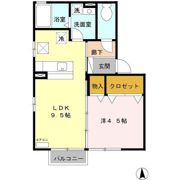 アムールの間取り画像