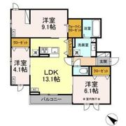 D-ROOM泉崎IIの間取り画像
