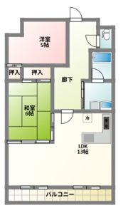 PRIVE JOTO-CHUOの間取り画像