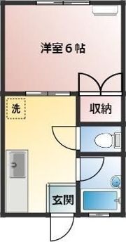 ウィングCの間取り画像