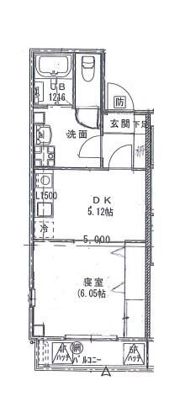 リアン駅前マンションの間取り画像