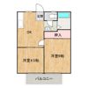 あけぼのセントラルコーポBの間取り画像