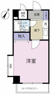 ライオンズマンション鷺ノ宮の間取り画像