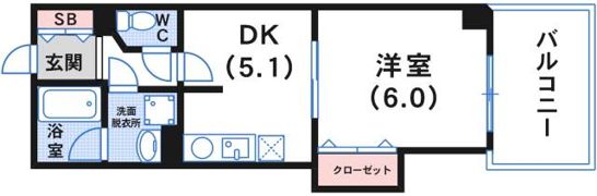 とけいや館 北野坂の間取り画像