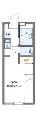 レオパレス霞ヶ丘の間取り画像