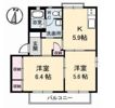 ティファニーBの間取り画像