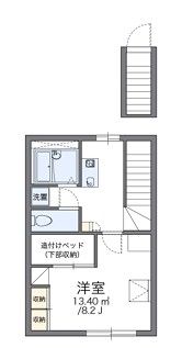 レオパレスYOSHINOの間取り画像