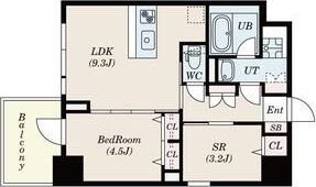 S-RESIDENCE福島diverseの間取り画像