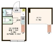 ハーモニーテラス上北沢の間取り画像